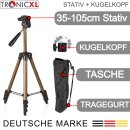 Tripod 19 K I Kamerastativ + Kugelkopf Stativ Kamera...