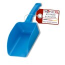 1x 750ml BLAU Schaufel Handschaufel Polypropylen Loch...