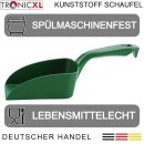 1x 0,5l Schaufel grün Handschaufel Küche Gastro Kunststoff 0,5 Liter