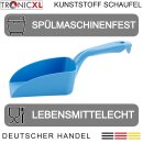 1x 0,5l Schaufel blau Handschaufel Küche Gastro Kunststoff 0,5 Liter