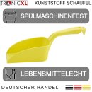1x 0,5l Schaufel gelb Handschaufel Küche Gastro Kunststoff 0,5 Liter
