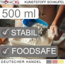 1x 0,5l Schaufel gelb Handschaufel Küche Gastro Kunststoff 0,5 Liter