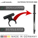 Wandhalterung 35mm Staubsauger Rohr Staubsaugerrohr Halterung für Bosch Kärcher Miele Siemens Parkside