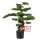 Große Kunstpflanze 90cm Deko Großer Bonsai mit Topf künstlich Kunststoff groß