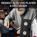 VHS Reinigungskassette Reinigungscassette Reinigungsband Videokopf für Aufnahme Wiedergabeköpfe Reinigung Kassette Set