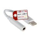 USB-C Adapter 3,5mm Klinke Buchse Klinkenbuchse AUX 4 Pin...
