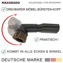 Möbelpinsel Bürste Naturhaar Saugpinsel für Philips Speedpro / Max / Aqua Staubsauger FC8093/01
