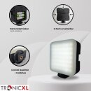 Foto Lampe LED Mini Selfie Licht Kamera Hot Shoe Cold 1/4" Video Stativ Adapter