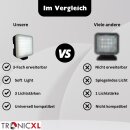 Foto Lampe LED Mini Selfie Licht Kamera Hot Shoe Cold 1/4" Video Stativ Adapter