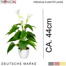 Kunstpflanze Calla weiß mit Topf ca. 44cm...