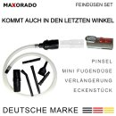 Mini Düsen Set kompatibel mit Hompany SmartVac 11 V15A Staubsauger Aufsatz Feindüsen Fugendüse Saugpinsel Saugdüse Feindüsen