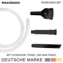 Mini Düsen Set kompatibel mit Hompany SmartVac 11 V15A Staubsauger Aufsatz Feindüsen Fugendüse Saugpinsel Saugdüse Feindüsen