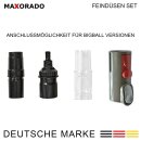 Mini Düsen Set kompatibel mit Hompany SmartVac 11 V15A Staubsauger Aufsatz Feindüsen Fugendüse Saugpinsel Saugdüse Feindüsen