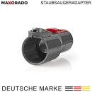 Anschluss Adapter Staubsauger kompatibel mit Hompany SmartVac 11 V15A Aufsatz für 32 mm 32mm