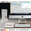 0,2m Verlängerung + Ständer für Repeater weiß für AVM Fritz!Repeater 2400 1160 1750e