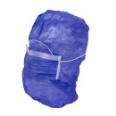 1000 Stück Astrohaube Haarnetz mit Mundschutz Vlieshaube Einmalhaube OP Cap dunkel blau