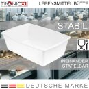 4 Stück 4L Lebensmittel Universal Behälter Bütte Tonne lebensmittelecht Lebensmittelbehälter