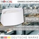 1000 x Einweg Papier Schiffchen Kochhaube Kochmütze...