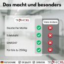 2x Euro-Haken Din 5047 35x12 mm  Rohrbahnhaken Rohrhaken Fleischerhaken