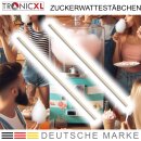 100 x 40cm Zuckerwattestäbe Zuckerwattestäbchen Holz Stäbchen Zuckerwatte Holzstäbchen