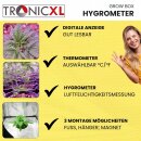 Hygrometer + Thermometer für Grow Box Zelt Schrank Grower Zubehör