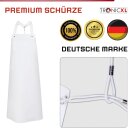 5 Stück 100cm Bären Premium Industrie Schürze Metzgerschürze mit Gummizug