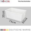 4 Stück 80L XXL Universal Behälter Wanne Tonne...