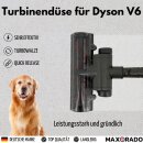 Maxorado Turbodüse für Dyson V6 DC33 DC37 DC39 DC41 Staubsauger Bodendüse Turbobürste Ersatzteil für 923181-03 92318103 Turbinendüse