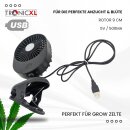 USB Mini Grow Ventilator mit Clip Klemme Klemmventilator I Clipventilator für Homebox Growbox Growschrank Secret Jardin GrowPro DiamondBox Zelsius Mars Hydro etc.