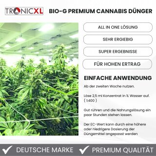 1,1L All-in-One Premium Bio-G Grow Dnger fr Autoflower Erde Cannabi,  14,90