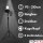 Smartphone Stativ mit Licht 2m mit Kugelkopf drehbar neigbar Halterung Ständer Tripod Handy hoch groß Foto Video höhenverstellbar 210cm für Influencer Video