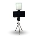 Mini Smartphone Stativ mit Licht Influencer Tripod...