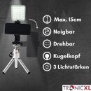 Mini Smartphone Stativ mit Licht Influencer Tripod...