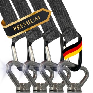 Zurrösen + Karabiner Ladungssicherung Schrauben Ösen kompatibel mit VW Bulli Bus T5 T6 T6.1 Multivan
