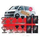 4 Zurrösen 4 Schrauben 4 Platten für VW...