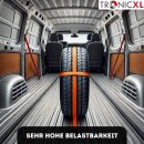 4 Zurrösen 4 Platten kompatibel mit VW Bulli Bus T5...