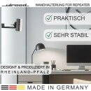 Wandhalterung für Repeater AVM 600 1200 1750E 2400 Fritz! W-Lan Verstärker WiFi