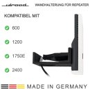Wandhalterung für Repeater passend für AVM 600 1200 1750E 2400 Fritz! W-Lan Verstärker WiFi
