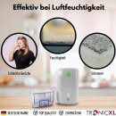 Luftentfeuchter elektrisch klein leise 800ml Kleiner Raumentfeuchter für Schlafzimmer Badezimmer Keller