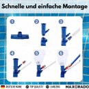 Pool Bodensauger mit Stange und Auffangsack Poolsauger...