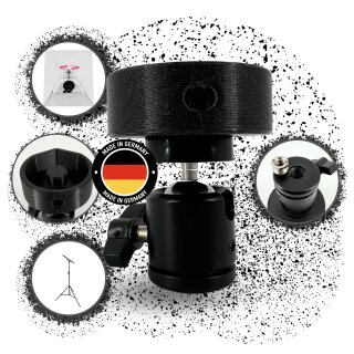 Stativ Adapter für Starlink Mini Antenne Tripod Adaptor 1/4" und 3/8" Stativhalterung