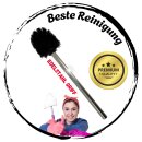 Premium Toilettenbürste mit Edelstahl Griff mit...