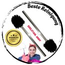 2 Stück Premium Toilettenbürste mit Edelstahl...