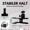 Klemmstativ Tisch Klemme 1/4" mit Kugelkopf für Kamera Lampe CCTV Studio DSLR Kamerahalterung