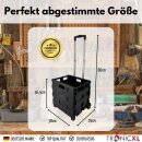 Werkzeugtrolley Werkstattwagen Putzwagen Putztrolley Transport Roller mit Box Trolley Transportroller mit großen Reifen Transporttrolley mit Kiste