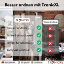Werkzeugtrolley Werkstattwagen Putzwagen Putztrolley Transport Roller mit Box Trolley Transportroller mit großen Reifen Transporttrolley mit Kiste