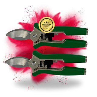 2 Stück Gartenschere Premium Ernteschere Gartenschere Schere gebogen gebogene Klinge Trimmen Trimmer Planzen Erntehelfer Knipser Leseschere Erntehelfer