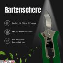 3 Stück Profi Gartenschere Ernteschere Schere gebogen gebogene Klinge Trimmen Trimmer Planzen Erntehelfer Knipser Leseschere Erntehelfer