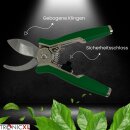 3 Stück Profi Gartenschere Ernteschere Schere gebogen gebogene Klinge Trimmen Trimmer Planzen Erntehelfer Knipser Leseschere Erntehelfer