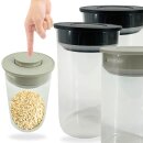 Vorratsgläser Set 4 Stück 1 Liter Vakuum...